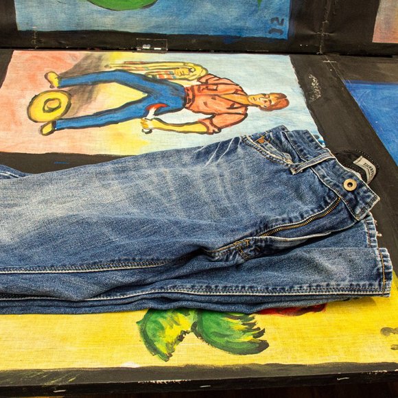 Levi Strauss & Co Signature limited edition slim straight denim jeans 34 x 32 - Picture 5 of 7